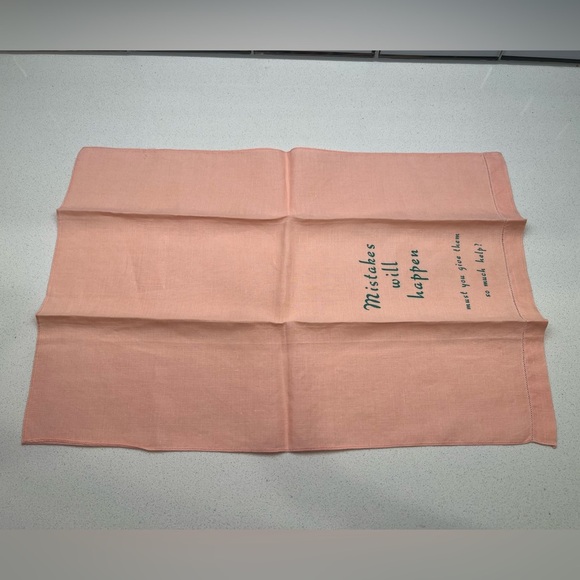 Vintage Hand Towels 1940s 1950s Witty Sarcastic - Picture 9 of 16